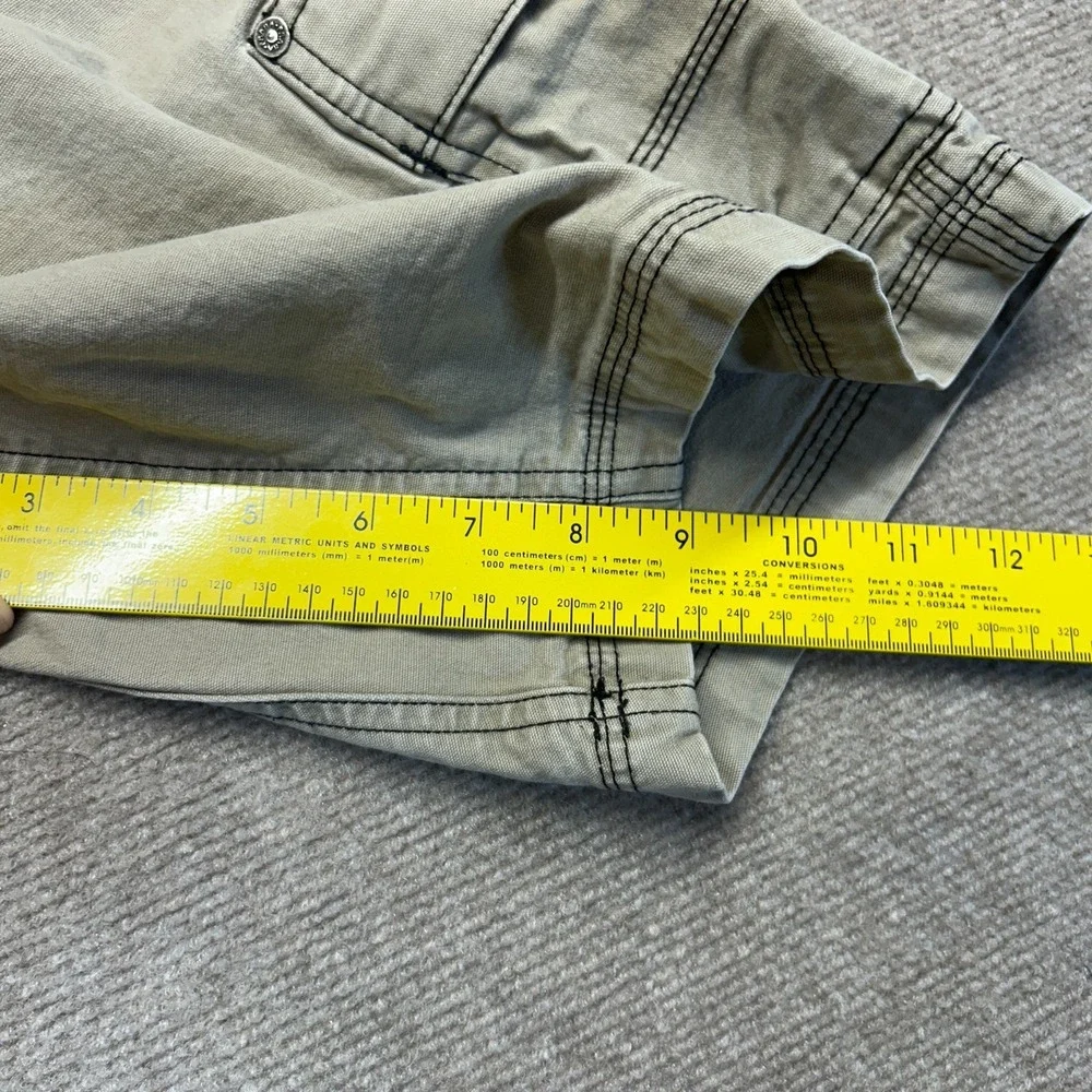 prAna Murray Cargo Shorts Men's 30 Khaki Stretch Organic Cotton Utility 9